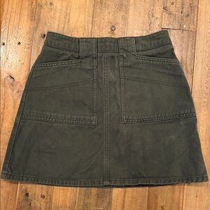 BDG Dark Green Mini Skirt